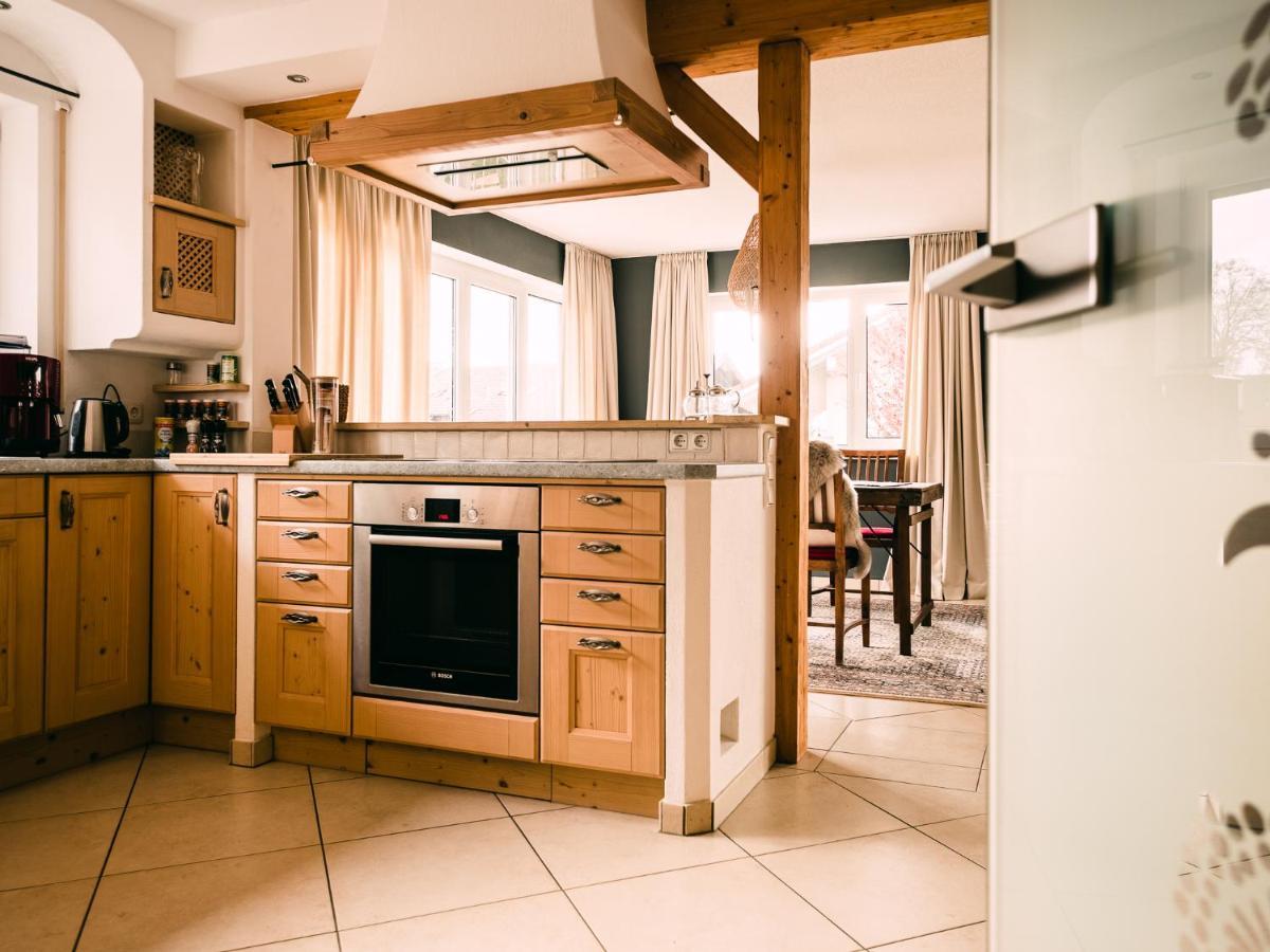 Ferienwohnung Auszeit Chieming Dış mekan fotoğraf
